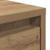 vidaXL Coffee Table with Drawers Artisan Oak 70.5x70x40 cm