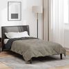 vidaXL Full Year Duvet Light Grey and Anthracite 220 x 140 cm