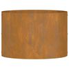 vidaXL Garden 5 pcs Brown 30 x 30 x 20 cm Corten steel