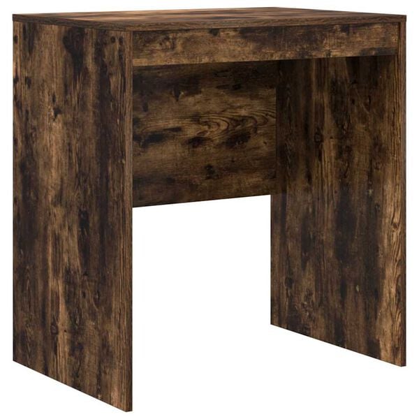 vidaXL Desk Smoked Oak 70 x 50 x 76 cm