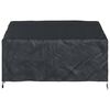 vidaXL Garden Bench Cover Black 165 x 70 x 65 / 94 cm 420D fabric