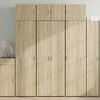 vidaXL Highboard Sonoma Oak 70x42,5x185 cm Engineered Wood