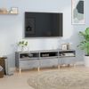 vidaXL TV Cabinet Concrete Grey 150x30x44.5 cm Engineered Wood