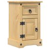 vidaXL Bedside Cabinet Corona 35x32.5x58 cm Solid Wood Pine