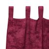 vidaXL Velvet Curtains 2 pcs Wine red 225 x 140 cm Velvet