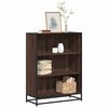 vidaXL Book Cabinet Brown Oak 80.5x35x107.5 cm Engineered Wood