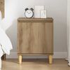 vidaXL Bedside Cabinet Artisan Oak 40 x 30 x 50 cm Engineered Wood