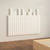 vidaXL Wall Headboard White 108x3x80 cm Solid Wood Pine