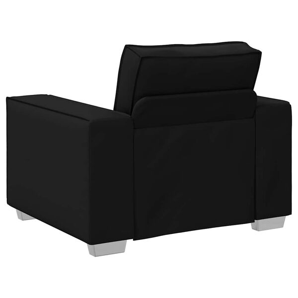 vidaXL Sofa Black 99 x 78 x 84 cm Fabric