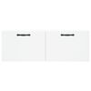 vidaXL Wall Cabinet White 100x36.5x35 cm Engineered Wood