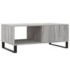 vidaXL Coffee Table Grey Sonoma 90x50x36.5 cm Engineered Wood