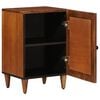 vidaXL Bathroom Cabinet with Storage with Door Walnut 38 x 33 x 58 cm
