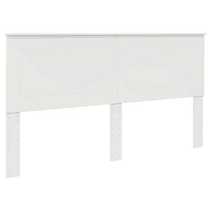 vidaXL Headboard Gloss White 200 cm Engineered Wood