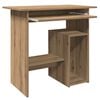 vidaXL Desk Artisan Oak 80x45x74 cm Engineered Wood