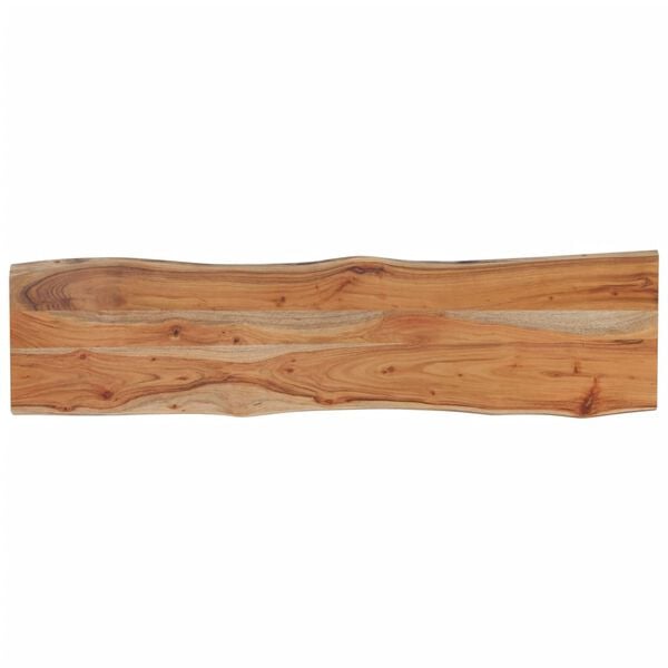 vidaXL Table Top 180x40x2.5 cm Rectangular&nbsp;Solid Wood Acacia Live Edge