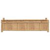 vidaXL Planter 100x30x25 cm Bamboo