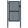 vidaXL Fence Gate Anthracite 102x175 cm Steel