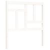 vidaXL Bed Frame without Mattress White Single Solid Wood Pine