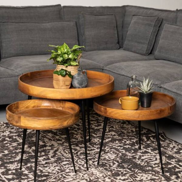 HSM Collection Side Table Ventura 50x42 cm