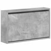 vidaXL Wall-Mounted Shoe Cabinet ARNHEM 71 x 17 x 43 cm Concrete Grey