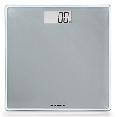 Soehnle Bathroom Scales Style Sense Compact 300 180 kg Silver 63852