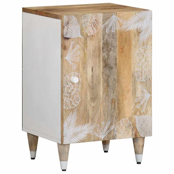 vidaXL Bathroom Cabinet 38x33.5x58 cm Solid Wood Mango