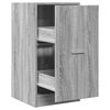 vidaXL Apothecary Cabinet Grey Sonoma 40x41x77.5 cm Engineered Wood