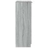 vidaXL Shoe Cabinet Grey Sonoma 59x35x100 cm Engineered Wood