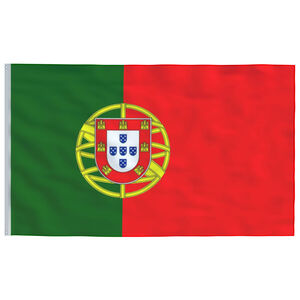 vidaXL Portugal Flag 90x150 cm