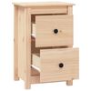vidaXL Bedside Cabinet 40x35x61.5 cm Solid Wood Pine