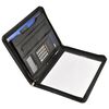 DESQ A4 Conference Folder with Notepad and Calculator Black