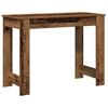 vidaXL Desk Old Wood 100x45x75 cm Engineered Wood