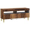 vidaXL LED TV Cabinet Old Wood Engineered Wood
