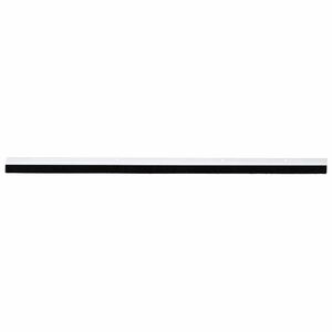 vidaXL Screw-on Door Brush Seals 2 pcs White 100 cm Aluminium Alloy