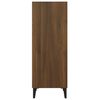 vidaXL Sideboard Brown Oak 34.5x32.5x90 cm Engineered Wood