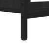 vidaXL TV Cabinet Black Oak 100 x 40 x 45 cm Engineered Wood