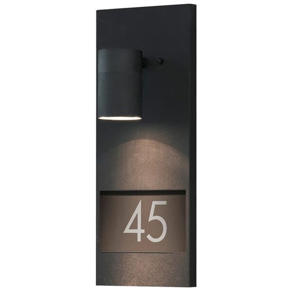 KONSTSMIDE House No. Wall Light Modena Matte Black