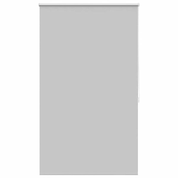 vidaXL Roller blind blackout 84.4x175 cm Fabric Width 80 cm grey