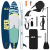 vidaXL SUP Board with Seat 2-in-1 APEX 305 x 76 x 15 cm Blue for