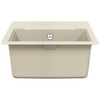 vidaXL Sink Beige 560 x 460 mm 80% Quartz and 20% Resin