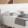 vidaXL Headboard White 120 cm Solid Wood Pine