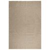 vidaXL Rug ZIZUR Beige 240x340 cm Jute Look Indoor and Outdoor