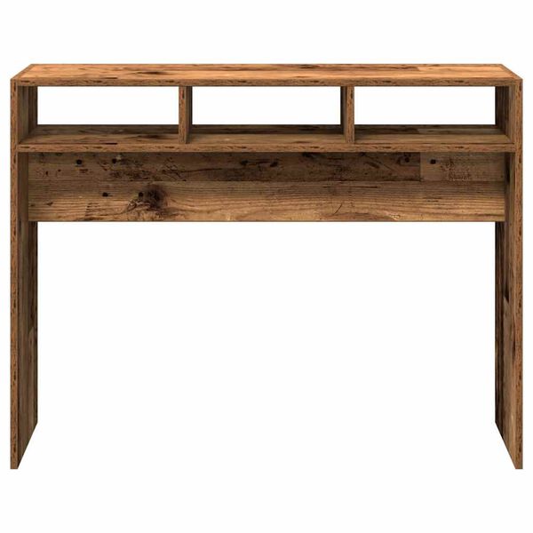 vidaXL Console Table Old Wood 105x30x80 cm Engineered Wood