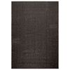 vidaXL Rug ZIZUR Anthracite 160x230 cm Jute Look Indoor and Outdoor
