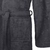 vidaXL Bathrobe KINN Anthracite L Cotton