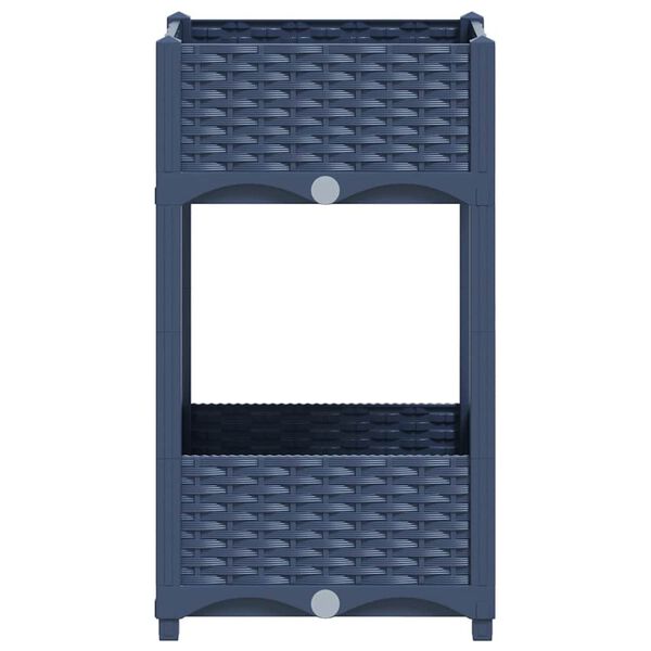 vidaXL Raised Bed 40x40x71 cm Polypropylene