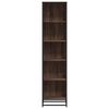 vidaXL Book Cabinet Brown Oak 40x35x170.5 cm Engineered Wood