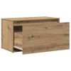 vidaXL Hall Bench 80x40x45 cm Artisan Oak Engineered Wood