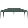 vidaXL Professional Party Tent 4x6 m Green 90 g/m&sup2;