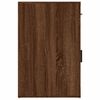 vidaXL Desk Cabinet Brown Oak 40x49x75 cm Engineered Wood